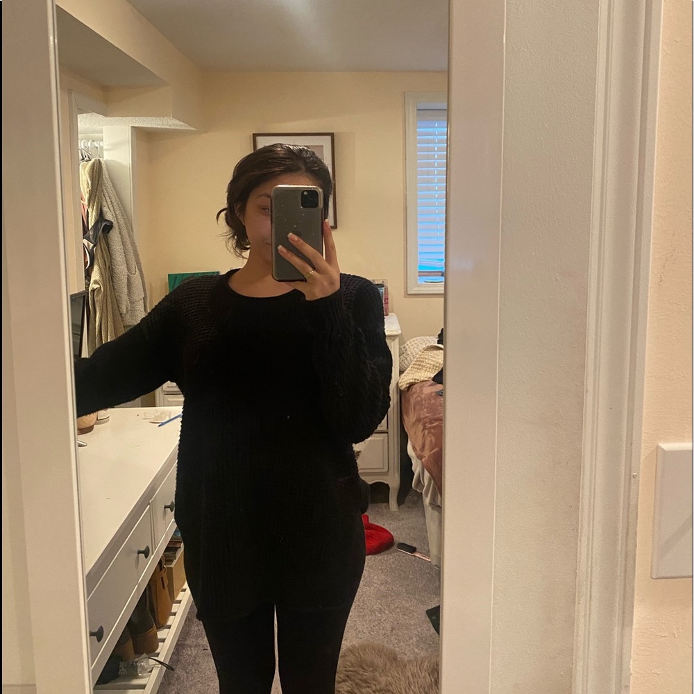 Black sweater